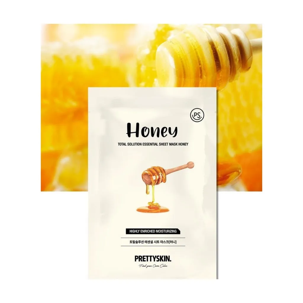 Pretty Skin Mask Sheet - Honey / قناع الوجه الورقي - العسل