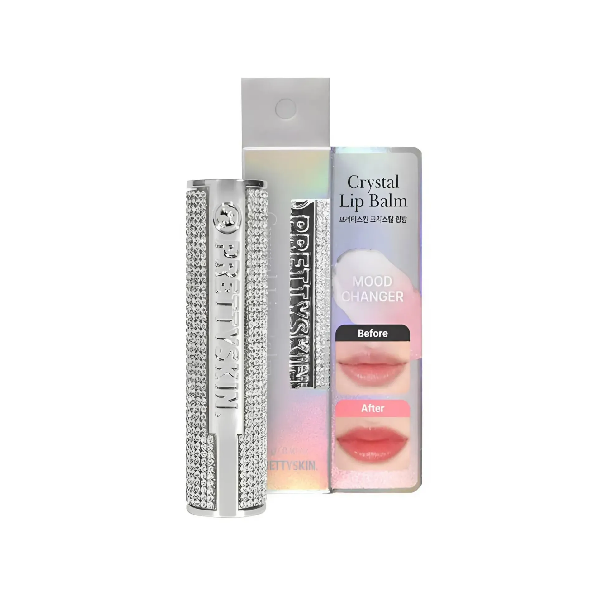 Prettyskin Crystal Lip Balm- Mood Changer / بلسم الشفاه الكريستالي - مُغيّر المزاج