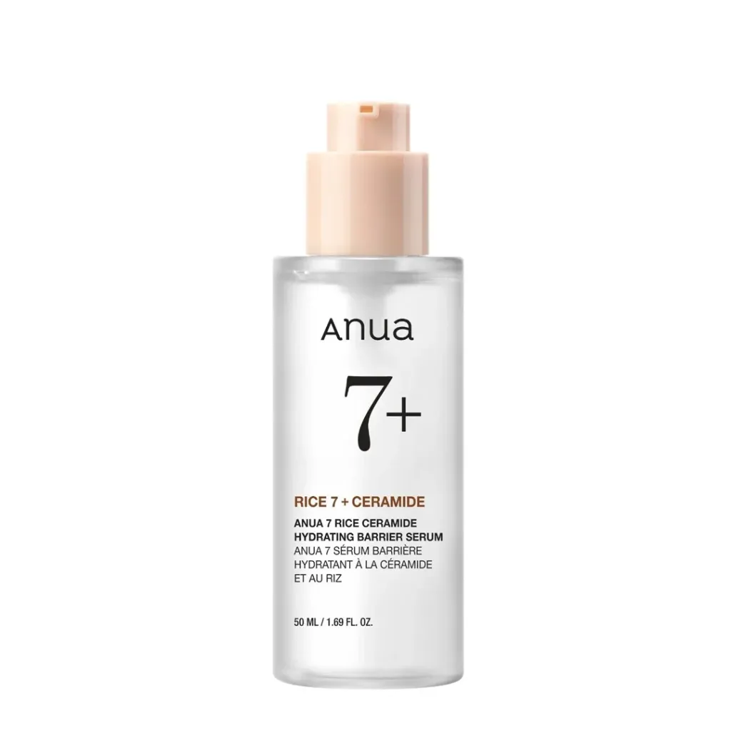 Anua +7 Rice Ceramide Hydrating Barrier Serum/ سيروم مرطب من سيراميد الأرز