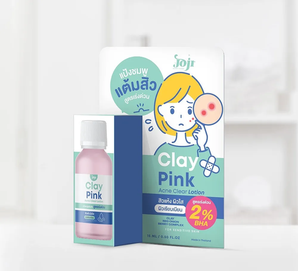 Joji Clay Pink Acne Clear Lotion